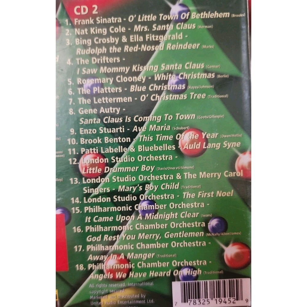 Christmas Past and Present - Music CD  Plus Bonus DVD Of Scrooge New Holidays - Picture 4 of 4
